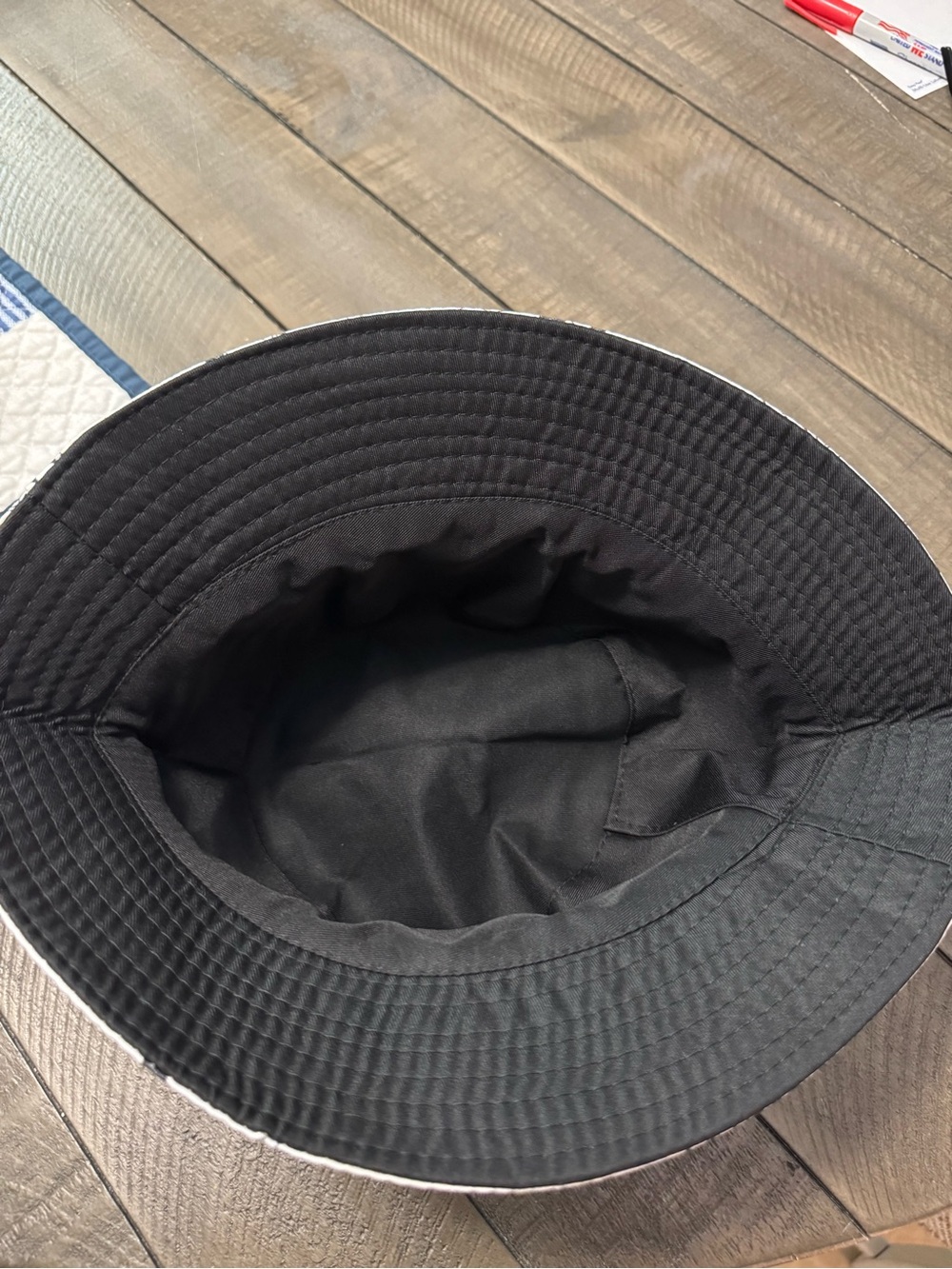 Black Bucket Hat - Picture 3 of 3